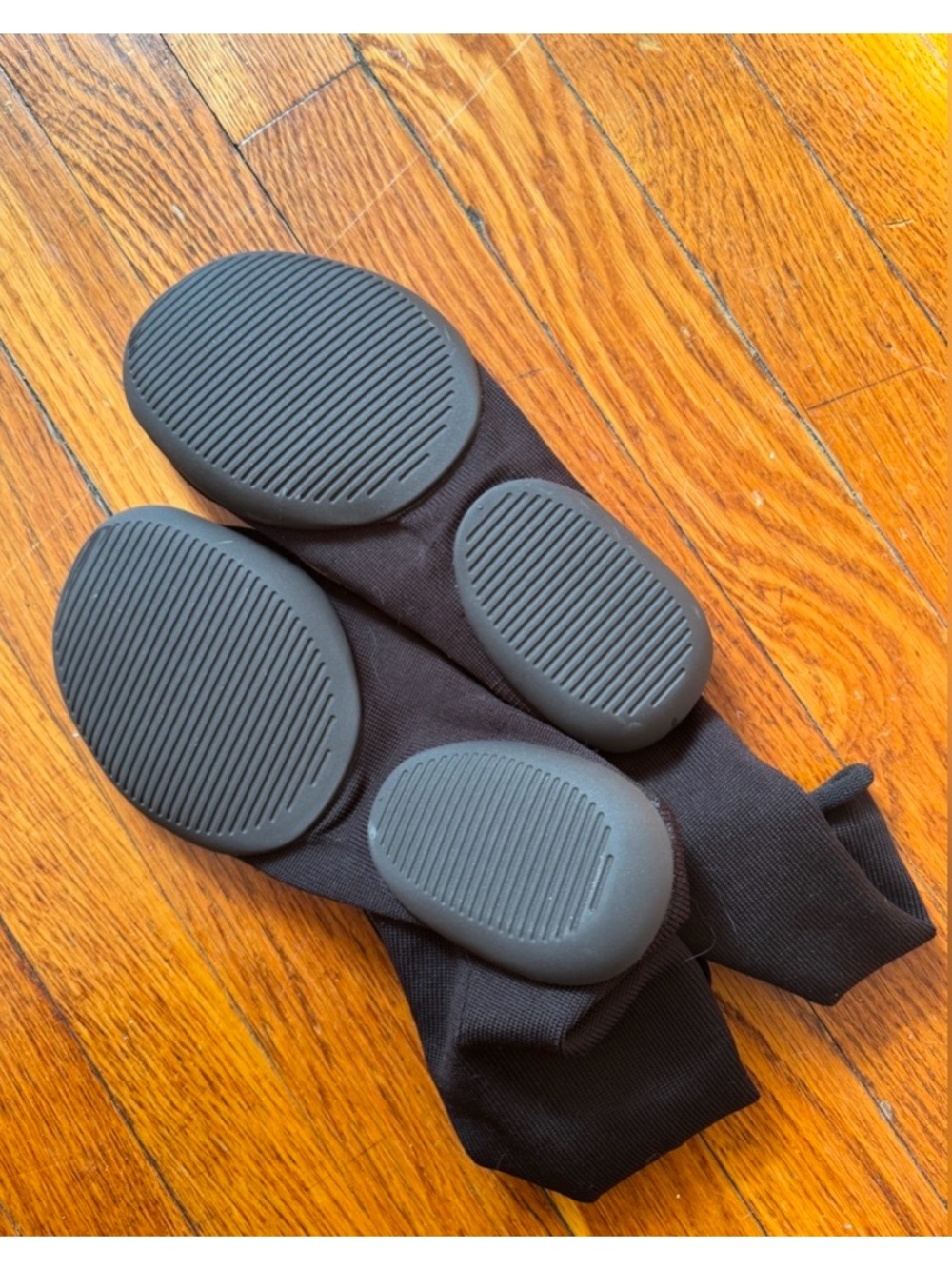 Yeezy Black Grip Pod Socks with Rubber Traction